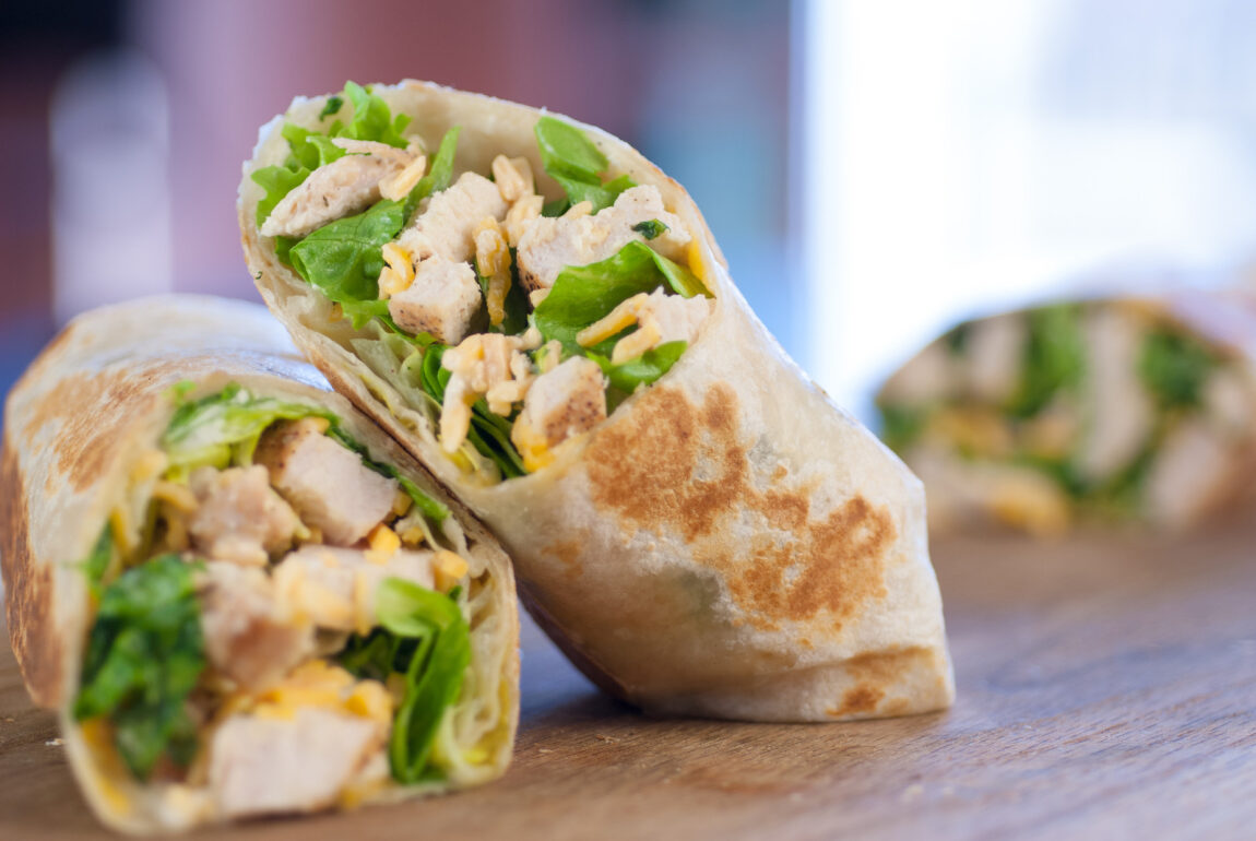 Grilled Chicken Wraps